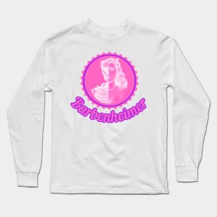 Barbenheimer. Pink Version Long Sleeve T-Shirt